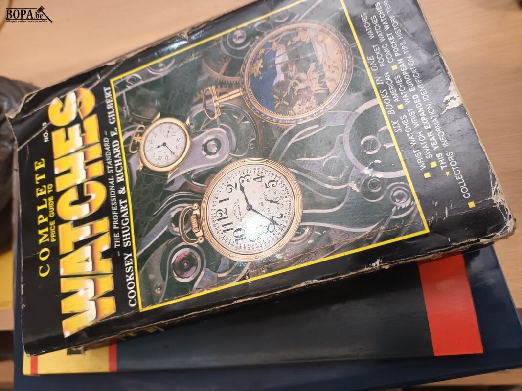 Boeken over klokken en horloges. 9 stuks – foto 4 – kavel bij BOPA Auctions, Ieper