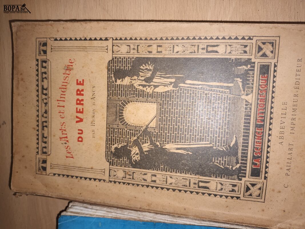 Oude boeken over glaswerk. 4 stuks – foto 3 – kavel bij BOPA Auctions, Ieper