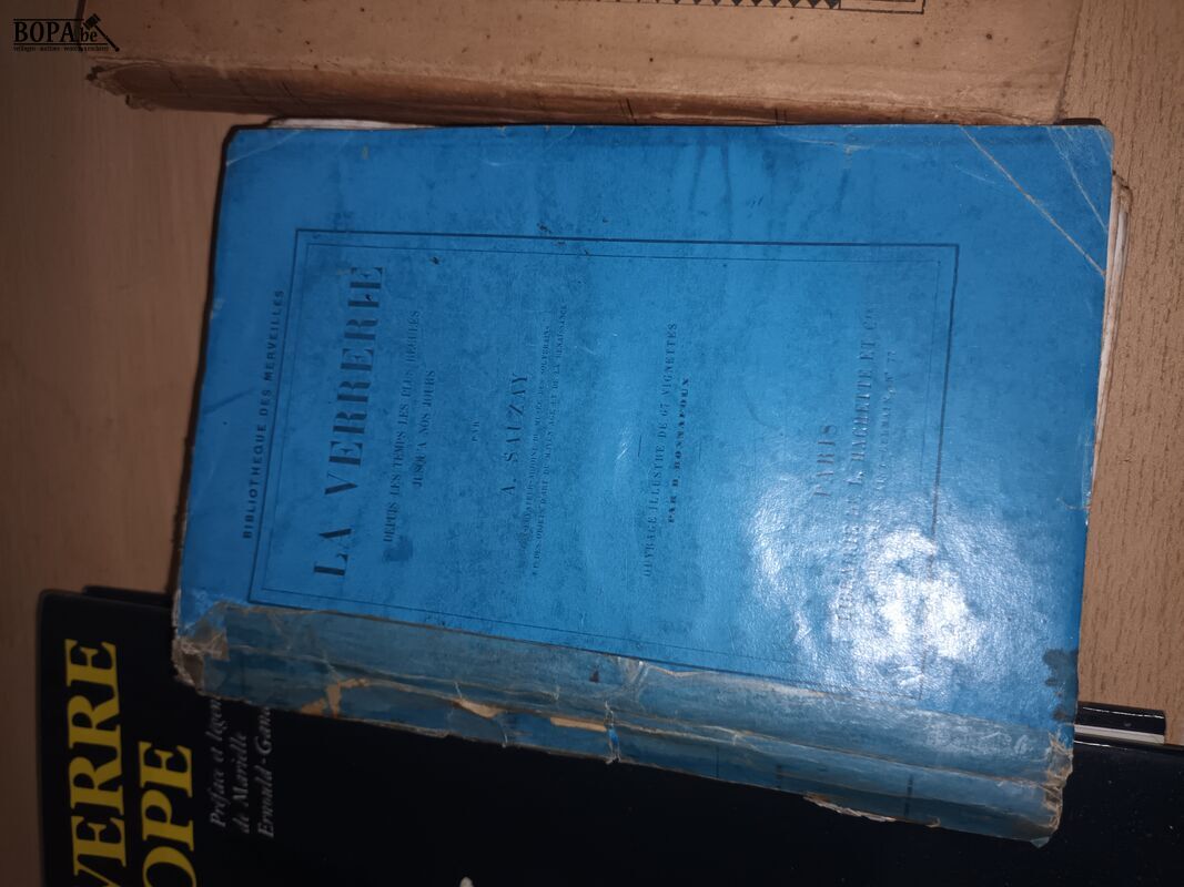 Oude boeken over glaswerk. 4 stuks – foto 4 – kavel bij BOPA Auctions, Ieper