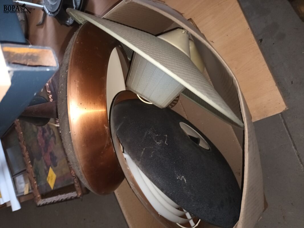 Vintage plafonlampen. 3 stuks – foto 4 – kavel bij BOPA Auctions, Ieper