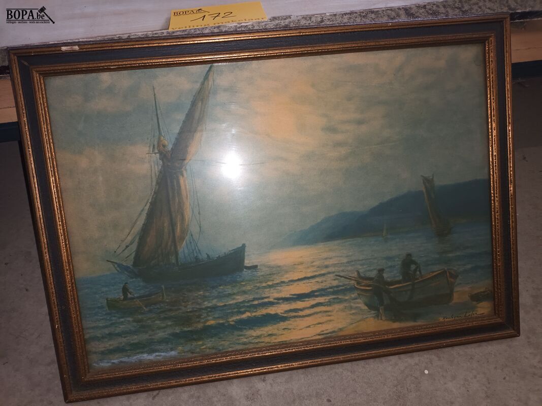 Gravure en litho – foto 2 – kavel bij BOPA Auctions, Ieper