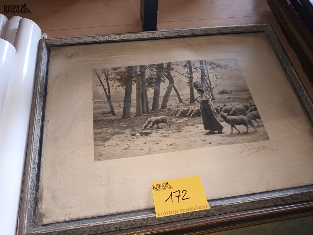 Gravure en litho – foto 4 – kavel bij BOPA Auctions, Ieper