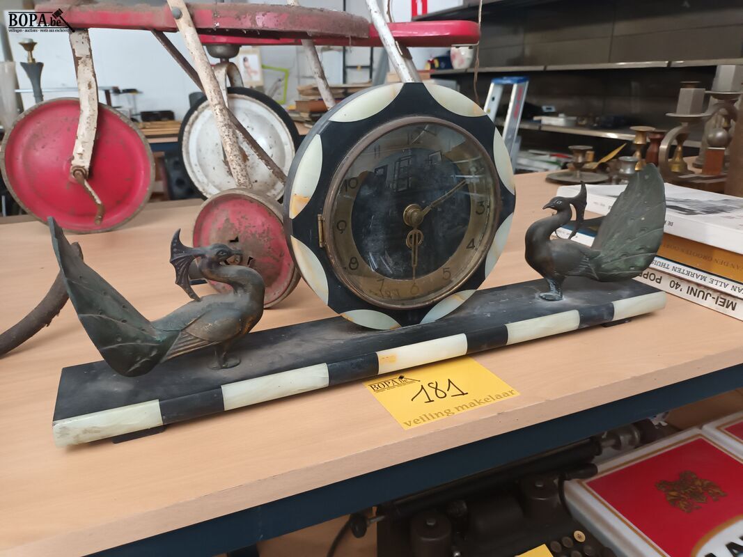 Art deco schouwstuk – foto 2 – kavel bij BOPA Auctions, Ieper