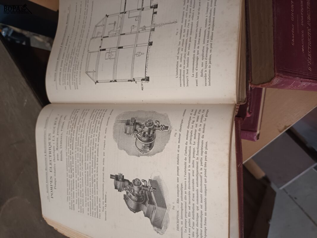 Oude boeken over elektriciteit. 8 stuks – foto 6 – kavel bij BOPA Auctions, Ieper