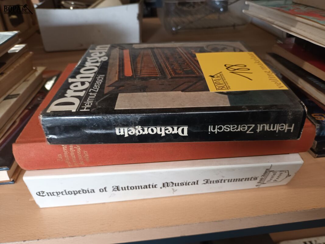 Boeken over muziekinstrumenten. 3 stuks – foto 3 – kavel bij BOPA Auctions, Ieper