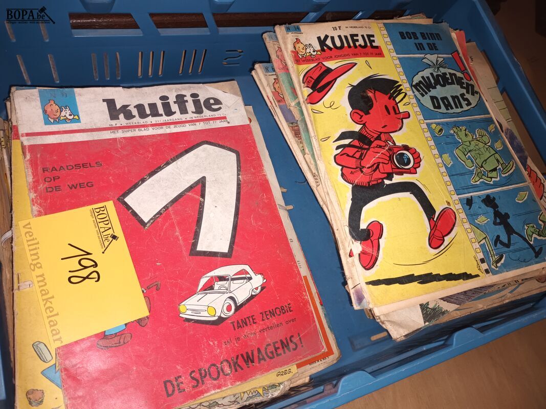 Lot oude Kuifje magazines – foto 2 – kavel bij BOPA Auctions, Ieper