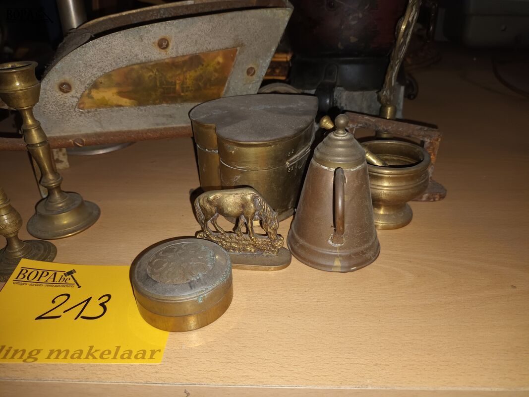 Koperen decoratie. 14 stuks – foto 4 – kavel bij BOPA Auctions, Ieper