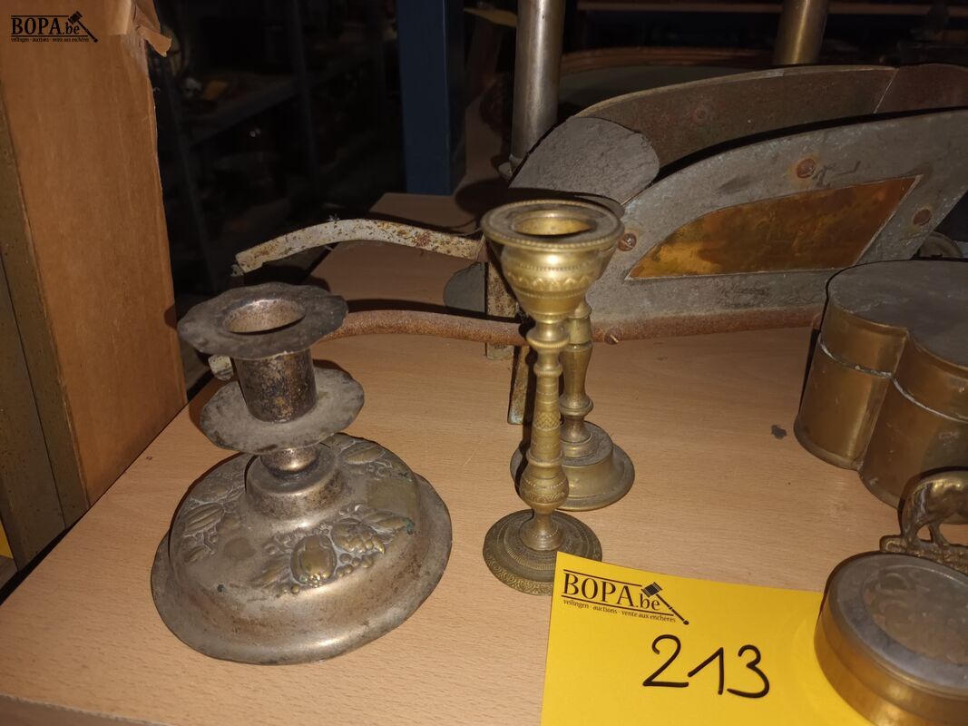 Koperen decoratie. 14 stuks – foto 5 – kavel bij BOPA Auctions, Ieper