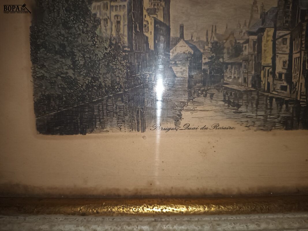 Oude tekeningen. 2 stuks – foto 3 – kavel bij BOPA Auctions, Ieper