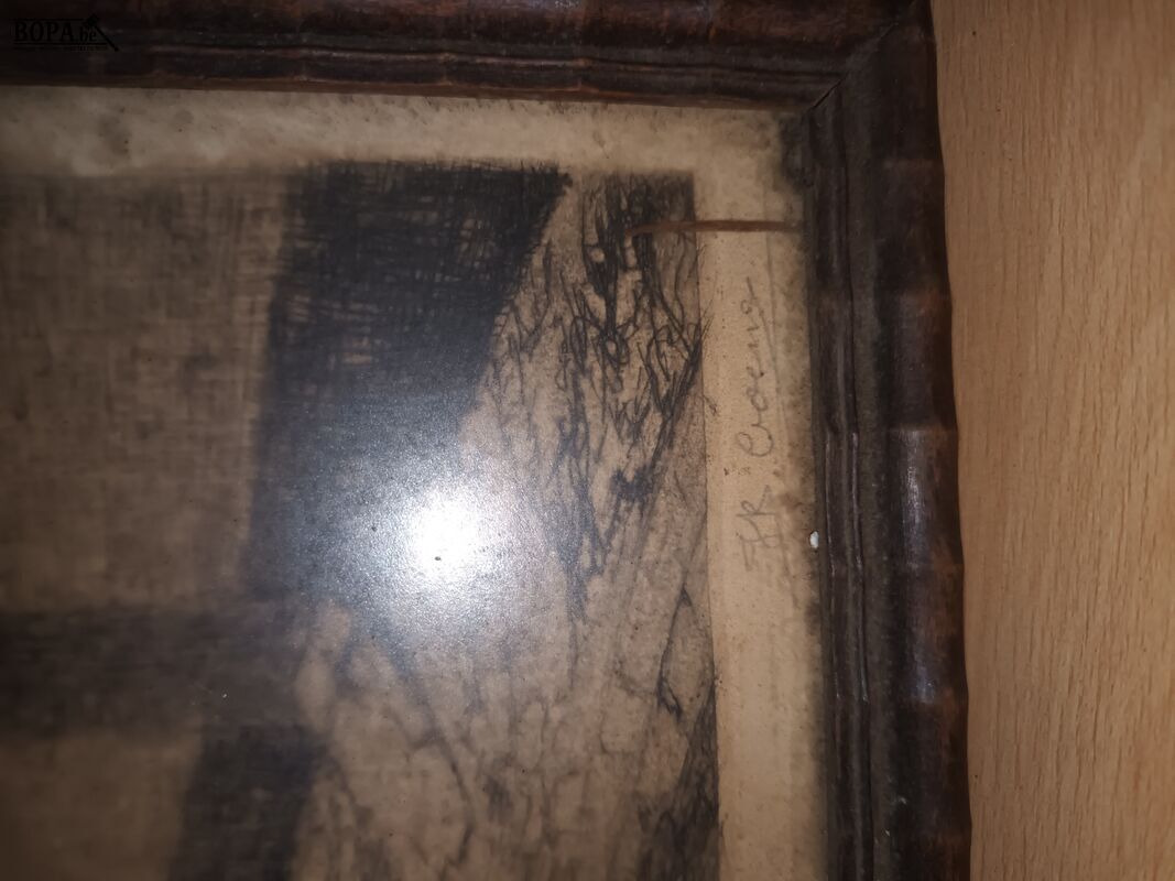 Oude tekeningen. 2 stuks – foto 6 – kavel bij BOPA Auctions, Ieper