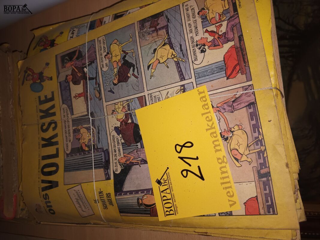 Lot stripmagazines Ons Volkske – foto 2 – kavel bij BOPA Auctions, Ieper