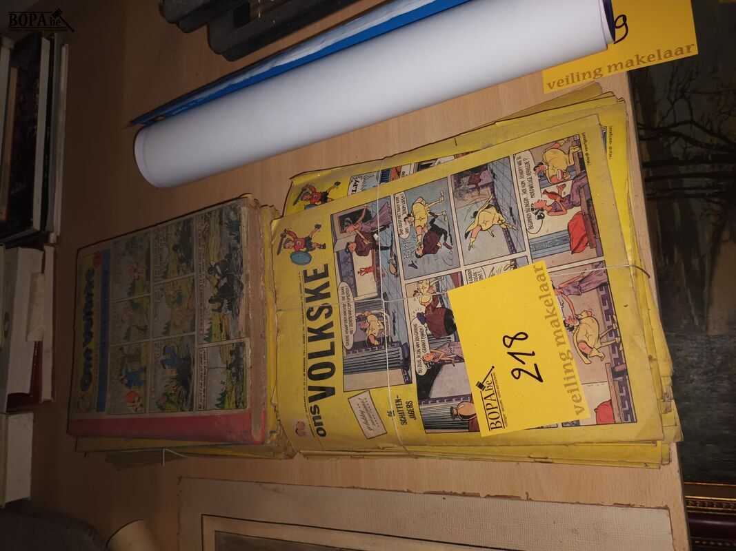Lot stripmagazines Ons Volkske – foto 3 – kavel bij BOPA Auctions, Ieper