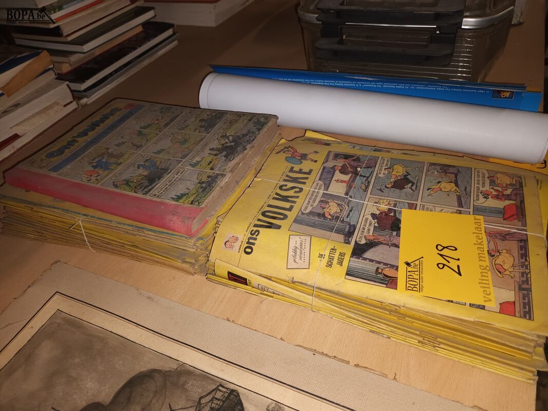 Lot stripmagazines Ons Volkske – foto 4 – kavel bij BOPA Auctions, Ieper