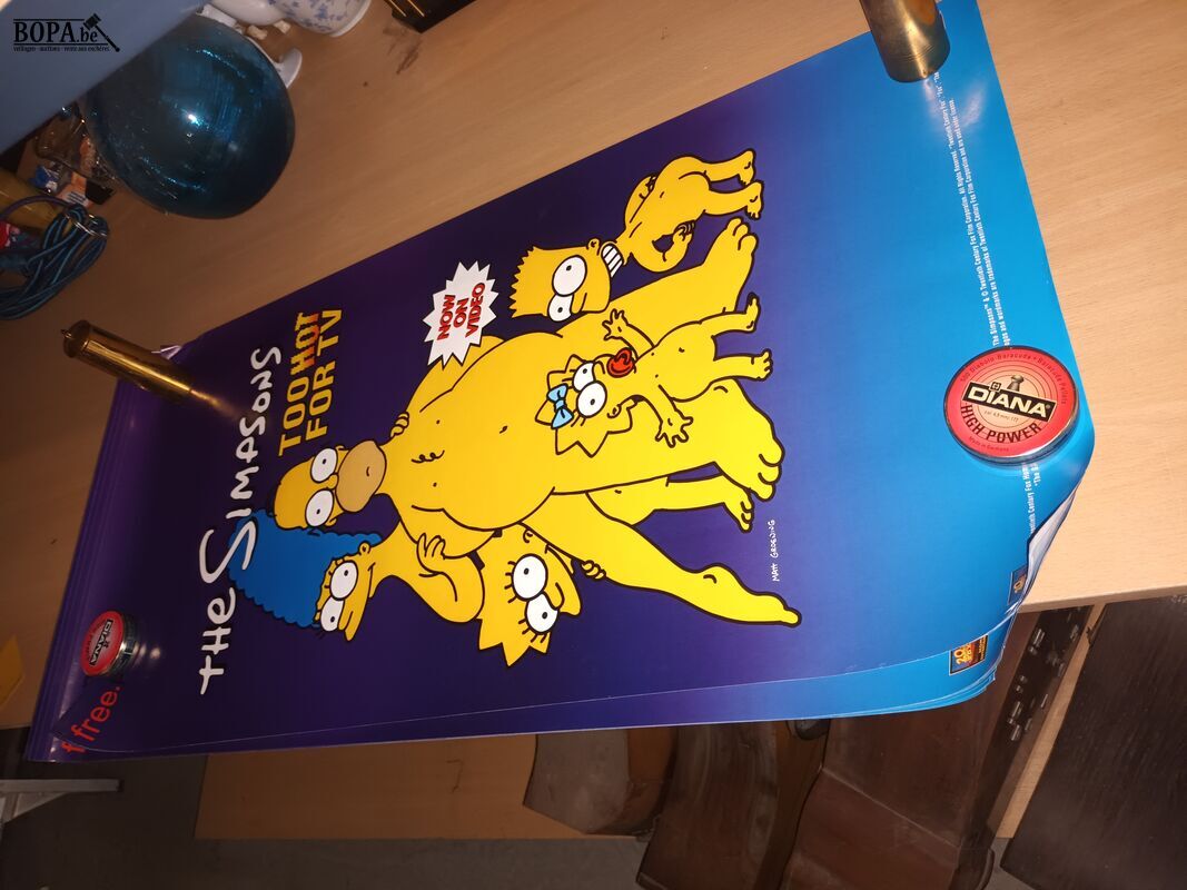 Posters The Simpsons. 10 stuks – foto 2 – kavel bij BOPA Auctions, Ieper