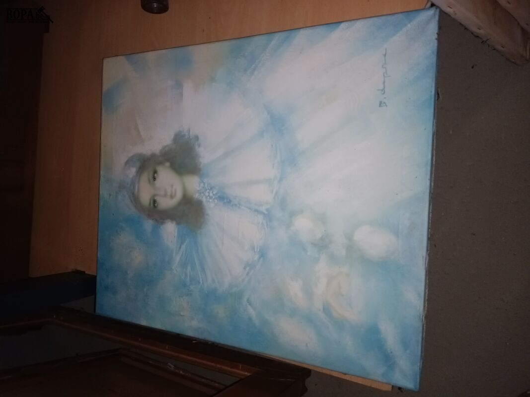 Schilderij op doek. 3 stuks – foto 4 – kavel bij BOPA Auctions, Ieper