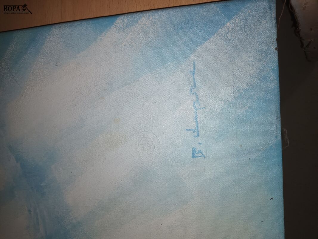 Schilderij op doek. 3 stuks – foto 5 – kavel bij BOPA Auctions, Ieper