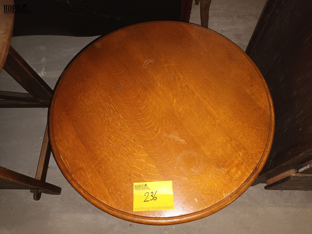 Ronde salontafel – foto 4 – kavel bij BOPA Auctions, Ieper