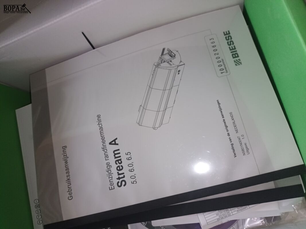 Biesse Stream A/6.5 kantenverlijmmachine – foto 11 – kavel bij BOPA Auctions, Poperinge