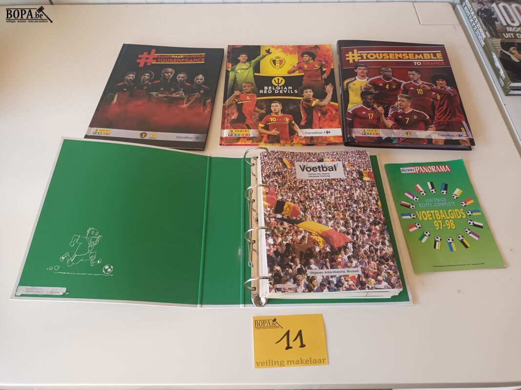 Boeken voetbal en panini. 5 stuks – foto 2 – kavel bij BOPA Auctions, Ieper