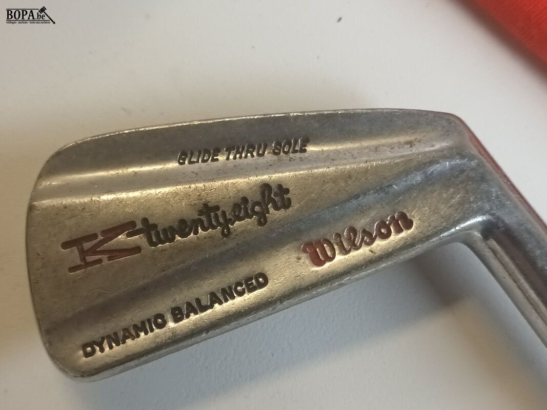 Vintage golf clubs Wilson. 6 stuks – foto 3 – kavel bij BOPA Auctions, Ieper