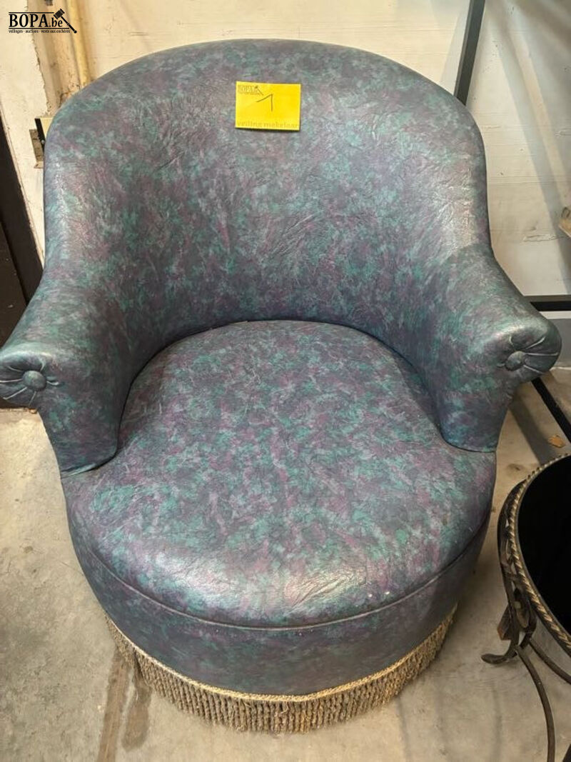 Vintage zetel – foto 2 – kavel bij BOPA Auctions, Oekene