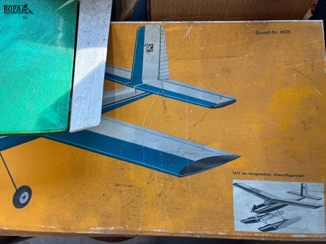 Vintage Graupner Taxi modelvliegtuig – foto 5 – kavel bij BOPA Auctions, Oekene