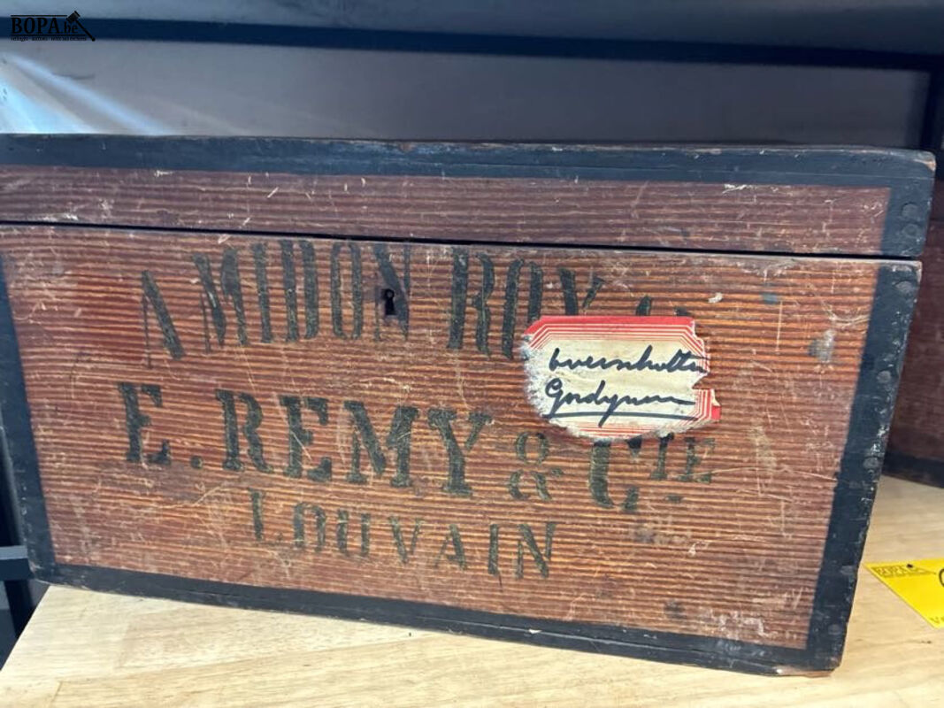 Vintage opbergkisten - 2 stuks – foto 3 – kavel bij BOPA Auctions, Oekene