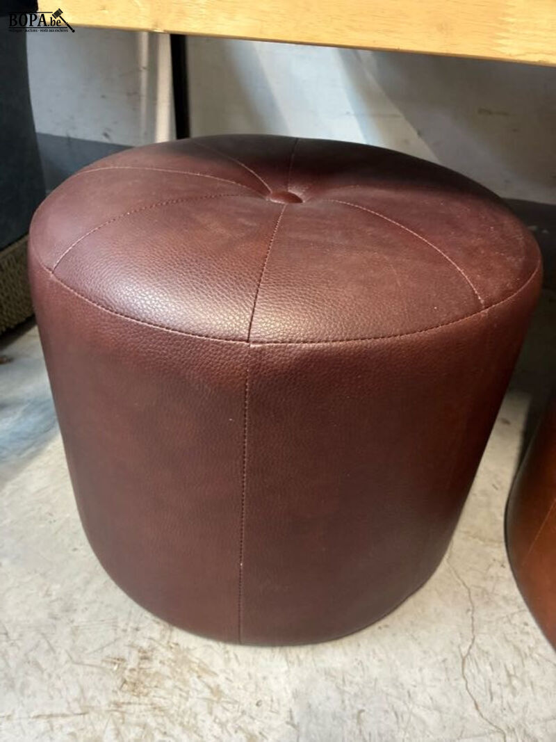 Poef - 2 stuks – foto 3 – kavel bij BOPA Auctions, Oekene