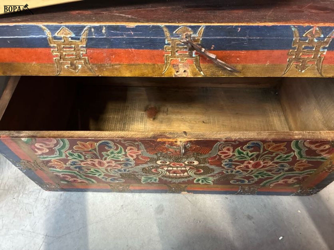Vintage opbergkist – foto 3 – kavel bij BOPA Auctions, Oekene