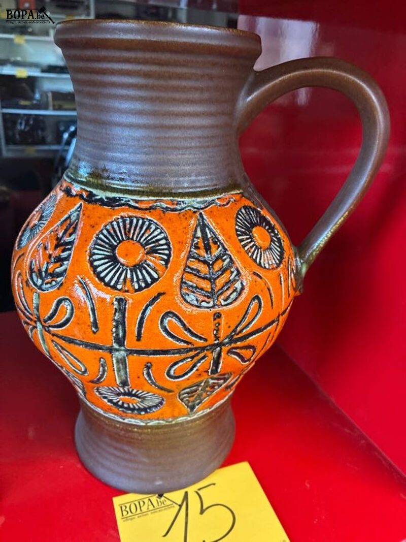 Vintage keramische vaas – foto 2 – kavel bij BOPA Auctions, Oekene