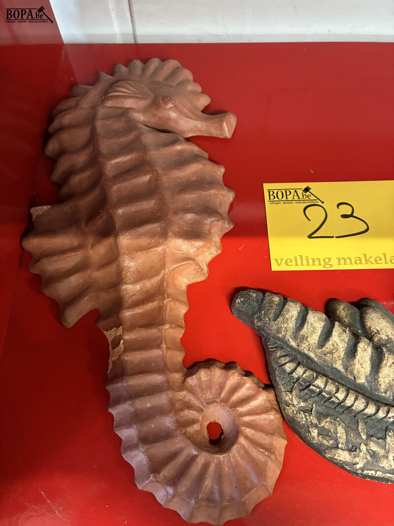 Gebakken kleifiguren - 4 stuks – foto 3 – kavel bij BOPA Auctions, Oekene