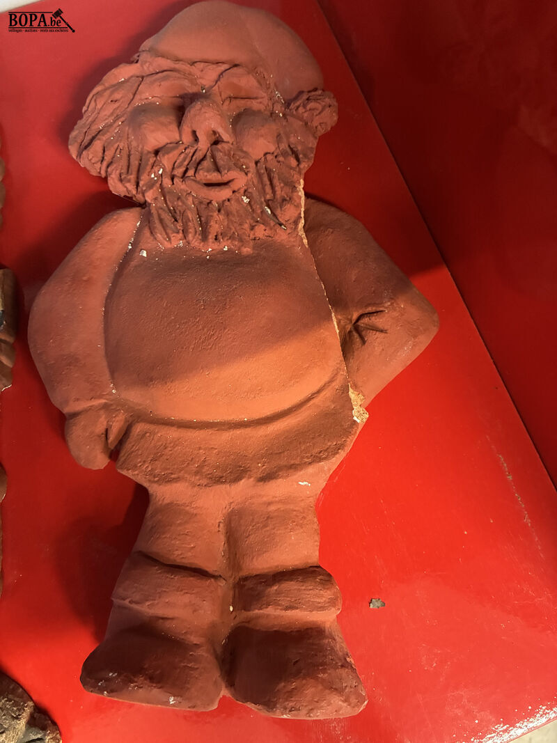 Gebakken kleifiguren - 4 stuks – foto 6 – kavel bij BOPA Auctions, Oekene