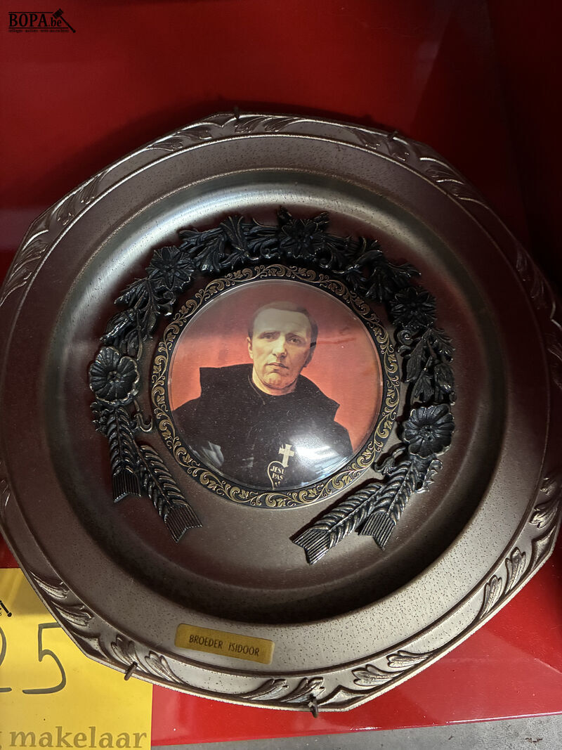 Vintage wanddecoratie broeder Isidoor – foto 4 – kavel bij BOPA Auctions, Oekene