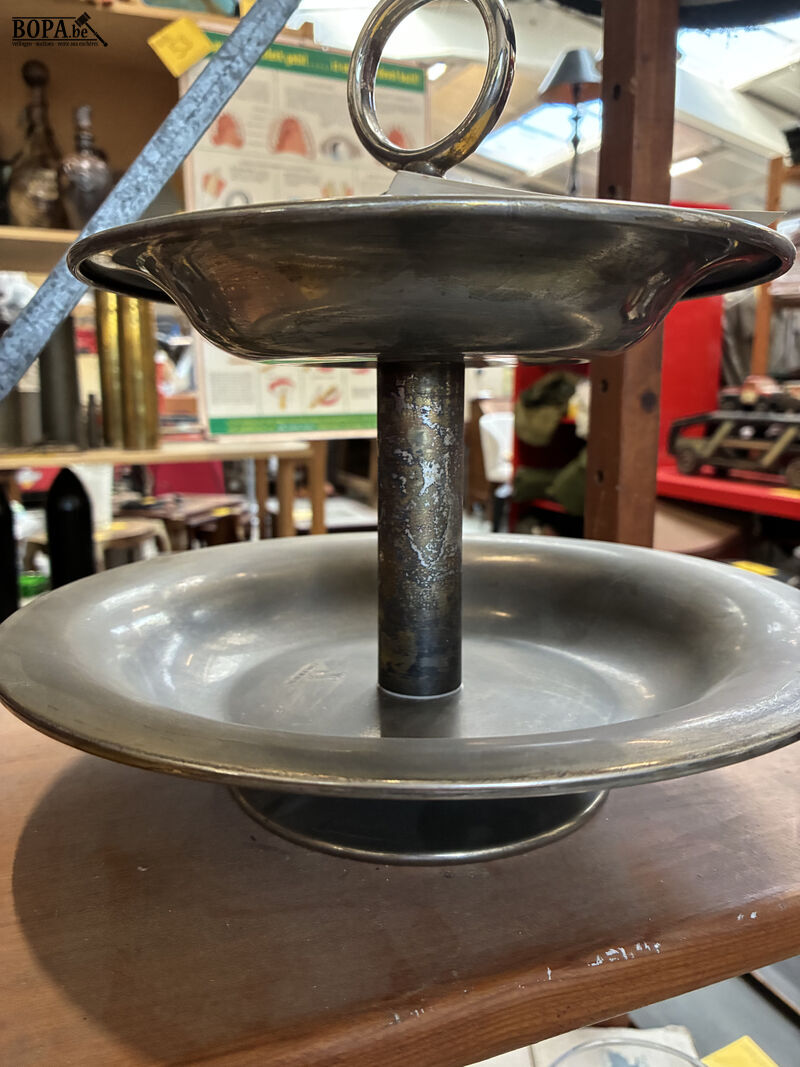 Vintage verzilverde etagère – foto 3 – kavel bij BOPA Auctions, Oekene
