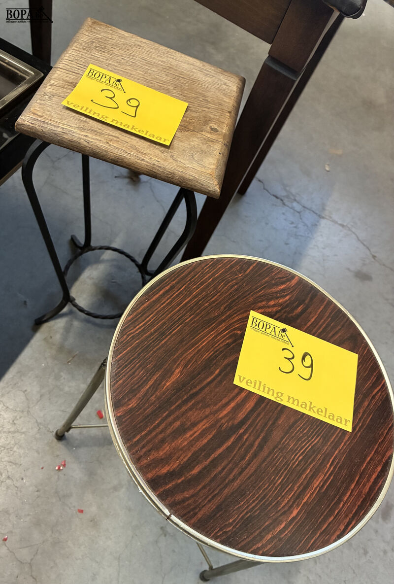 Bijzettafeltjes - 2 stuks – foto 2 – kavel bij BOPA Auctions, Oekene
