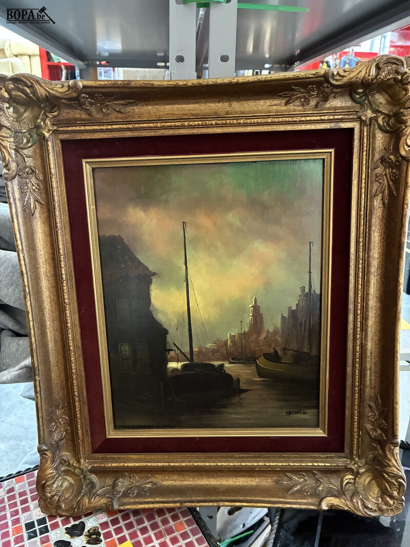 Schilderij boot get – foto 3 – kavel bij BOPA Auctions, Oekene