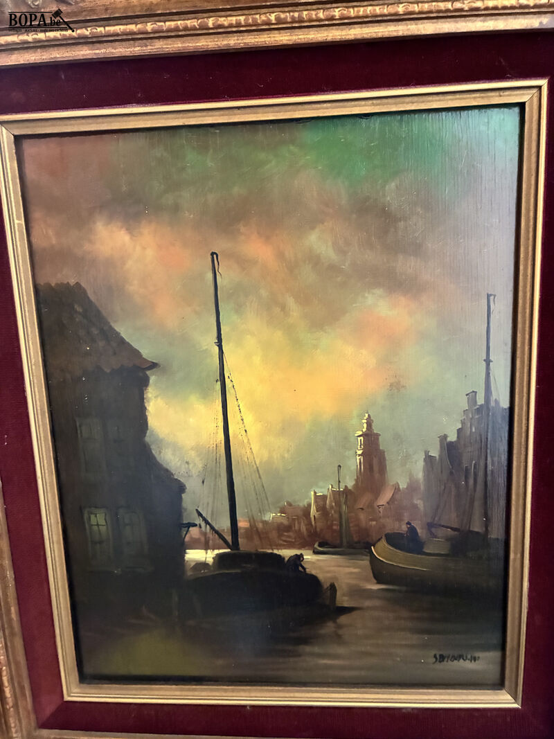 Schilderij boot get – foto 4 – kavel bij BOPA Auctions, Oekene
