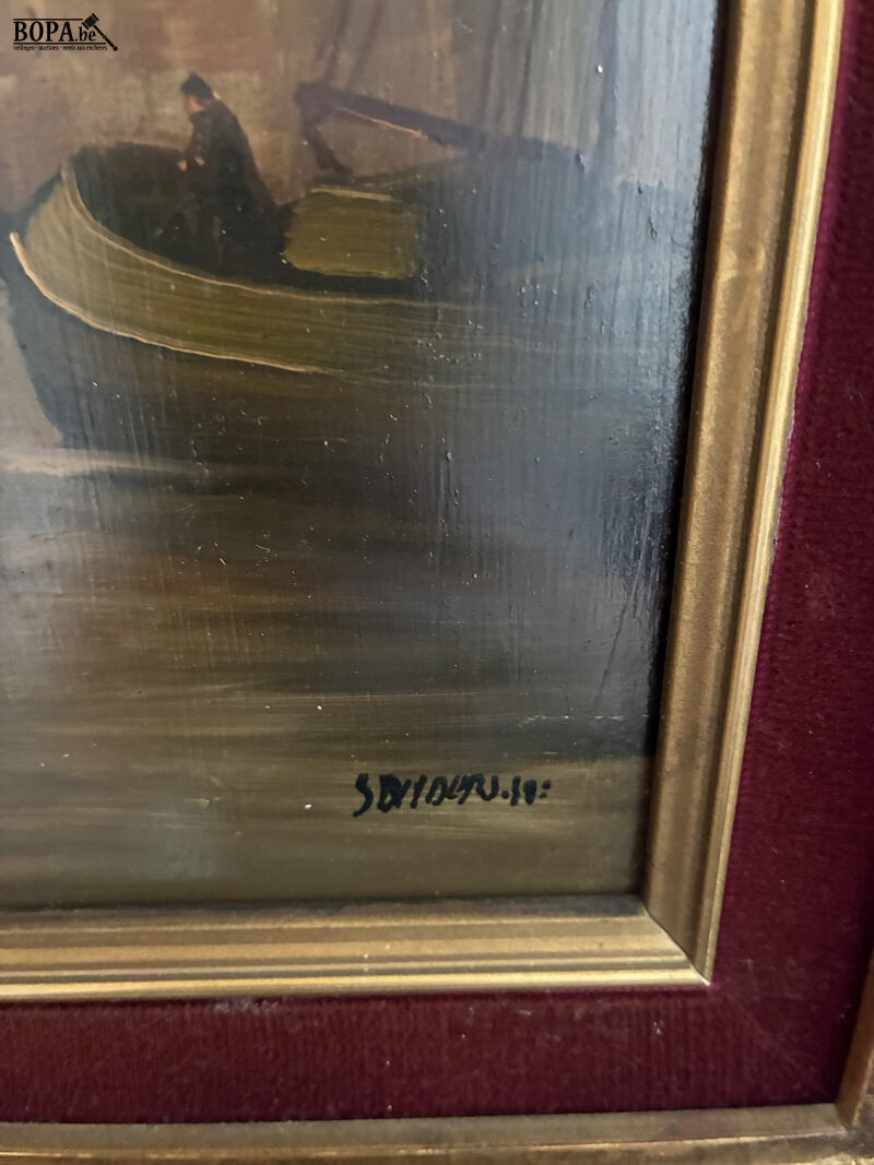 Schilderij boot get – foto 5 – kavel bij BOPA Auctions, Oekene