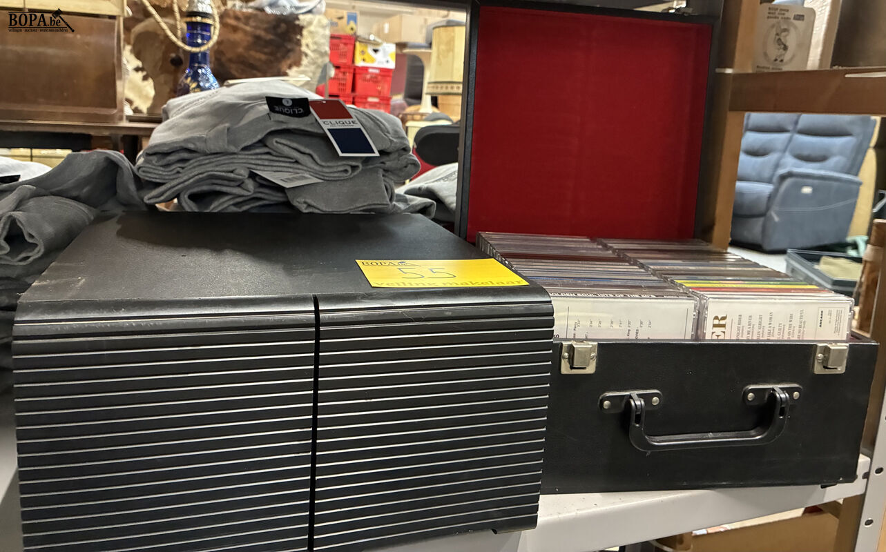 CD-bewaarboxen met CD's – foto 2 – kavel bij BOPA Auctions, Oekene