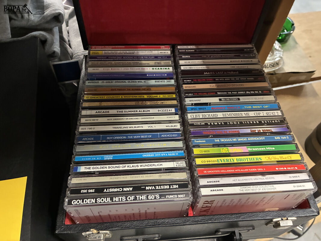 CD-bewaarboxen met CD's – foto 4 – kavel bij BOPA Auctions, Oekene