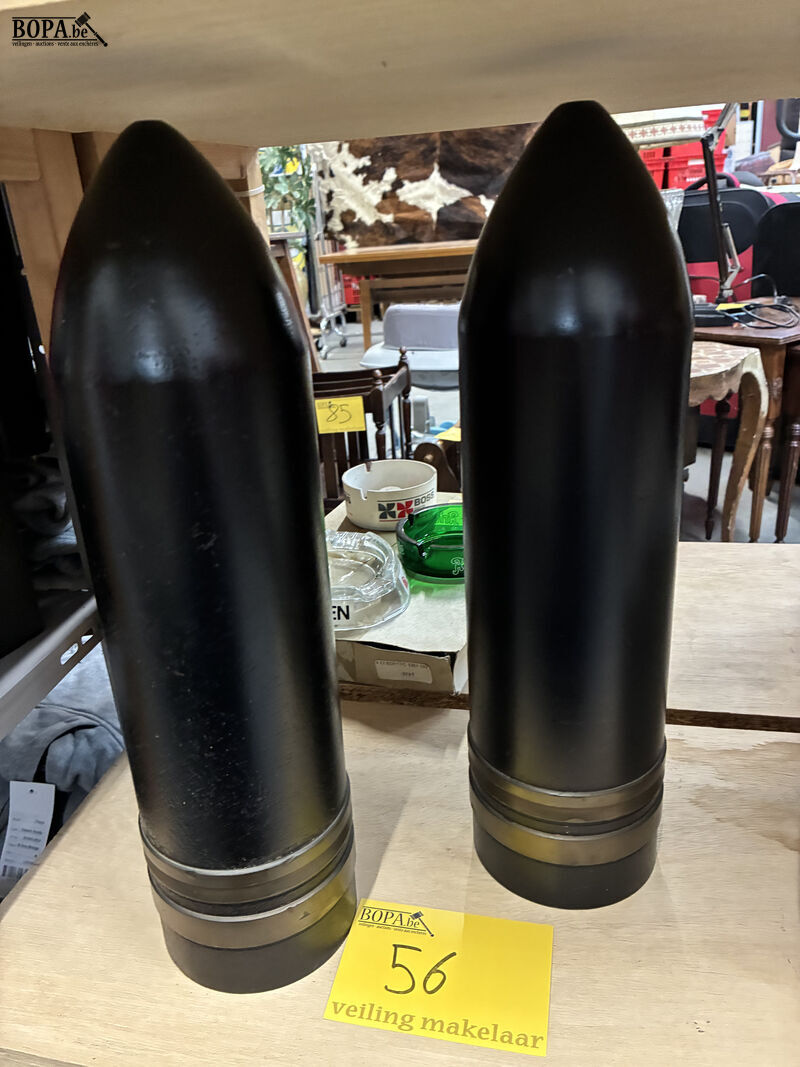 Massief pantserdoorborend projectiel - 2 stuks – foto 2 – kavel bij BOPA Auctions, Oekene