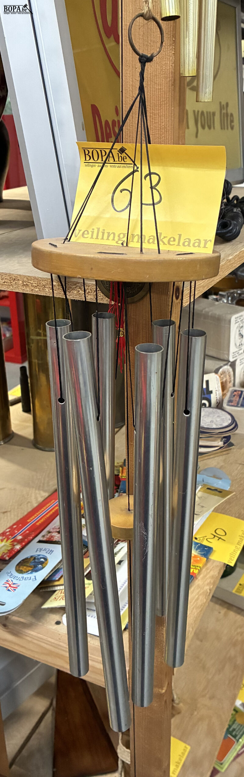 Windgong met metalen buizen - 2 stuks – foto 3 – kavel bij BOPA Auctions, Oekene