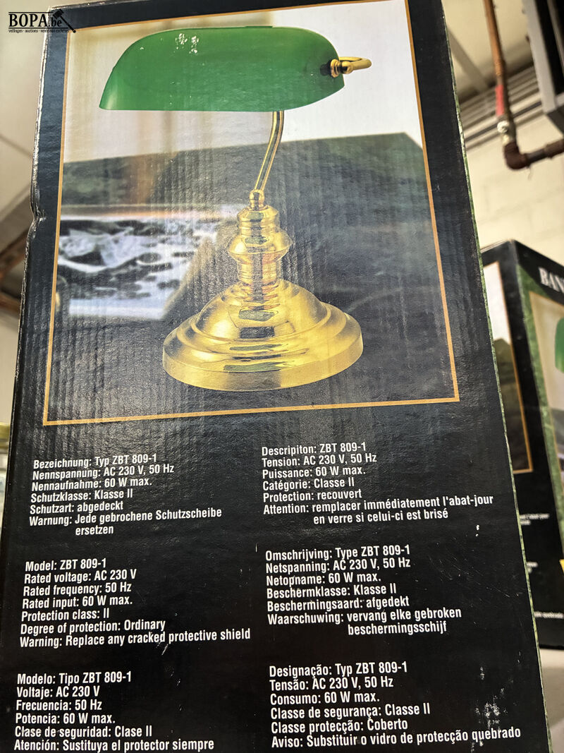 Banker's lamp – foto 3 – kavel bij BOPA Auctions, Oekene