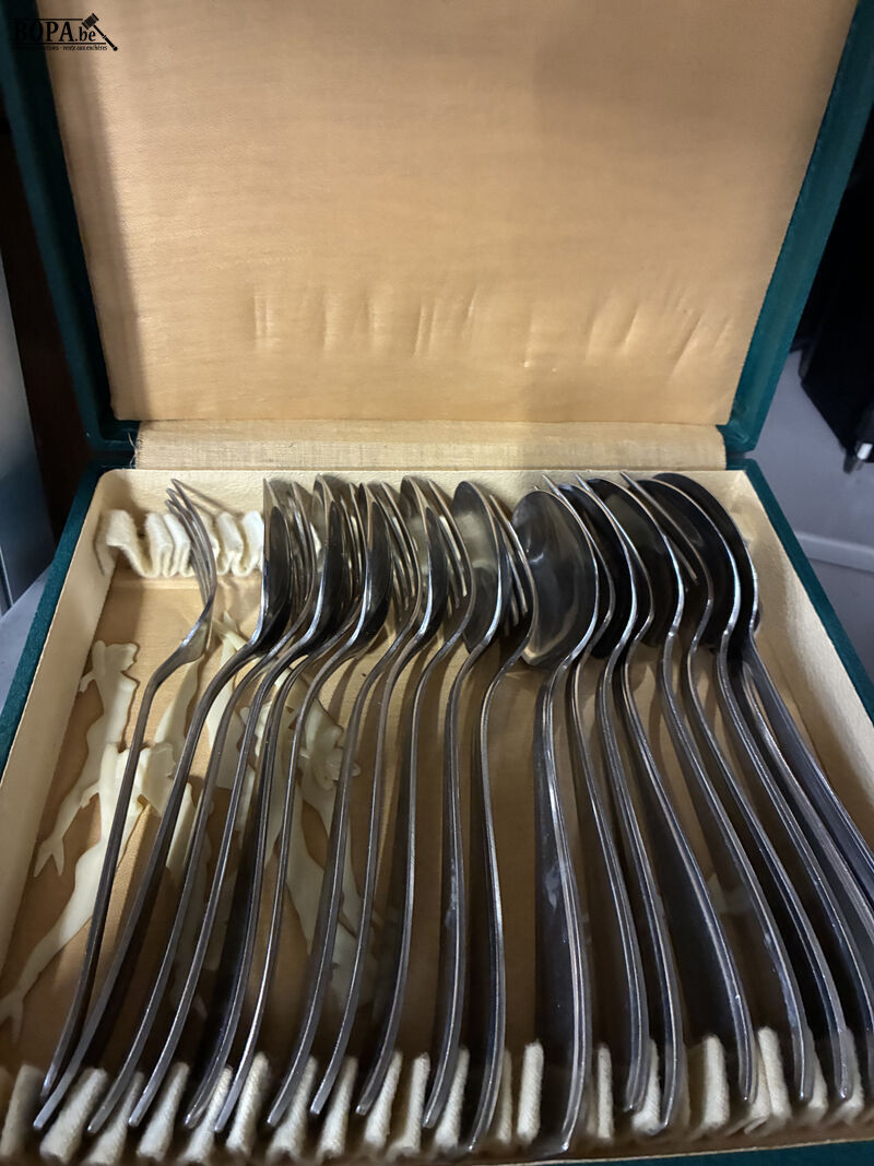 Vintage verzilverd bestek – foto 4 – kavel bij BOPA Auctions, Oekene