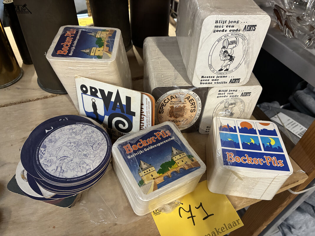Lot bierkaartjes – foto 2 – kavel bij BOPA Auctions, Oekene