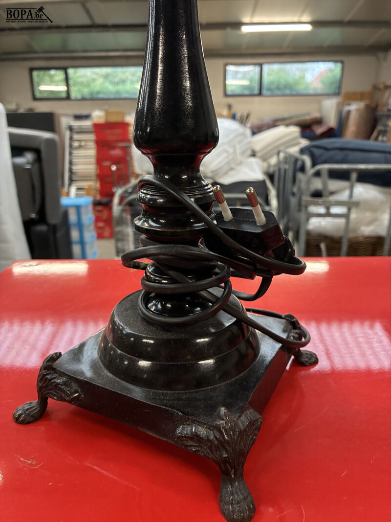 Zwarte vintage tafellampen - 2 stuks – foto 3 – kavel bij BOPA Auctions, Oekene