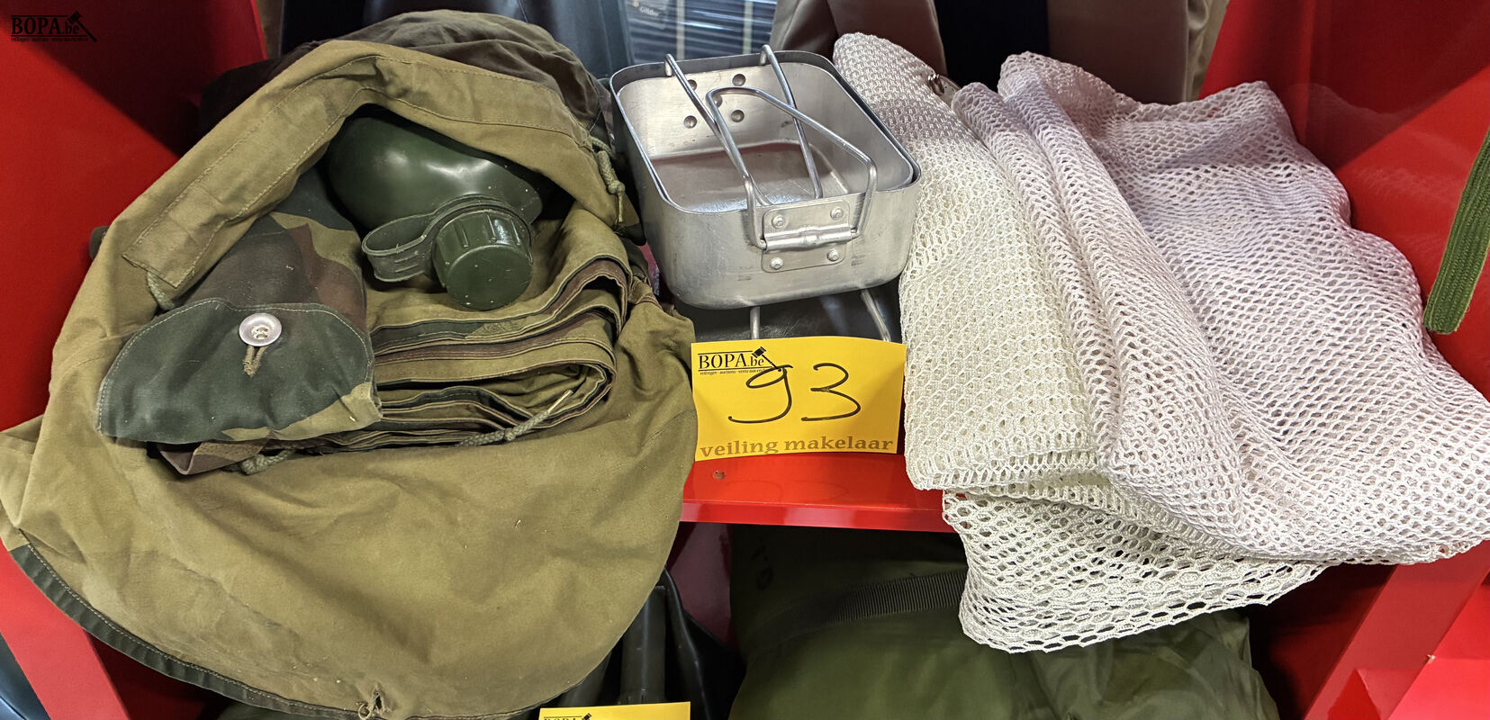 Lot militaire toebehoren – foto 2 – kavel bij BOPA Auctions, Oekene