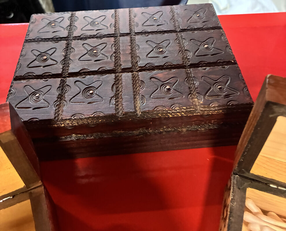 Vintage en antieke houten doosjes - 5 stuks – foto 6 – kavel bij BOPA Auctions, Oekene