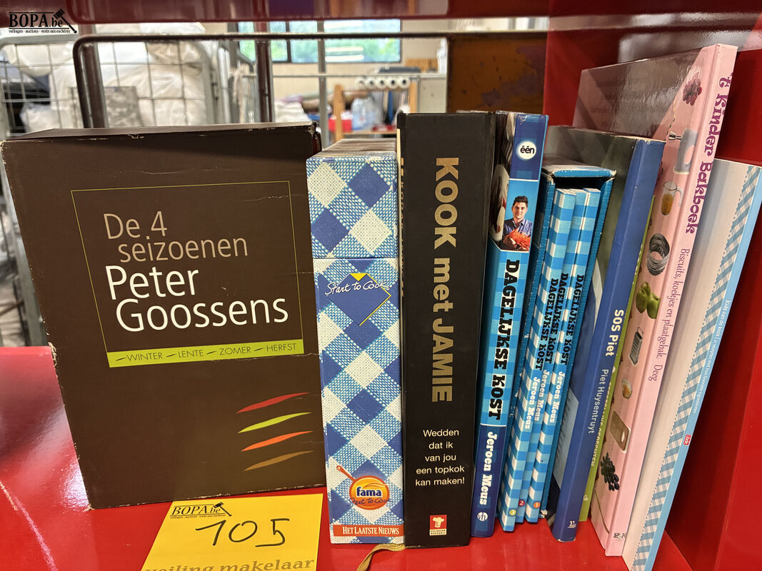 Lot kookboeken – foto 2 – kavel bij BOPA Auctions, Oekene