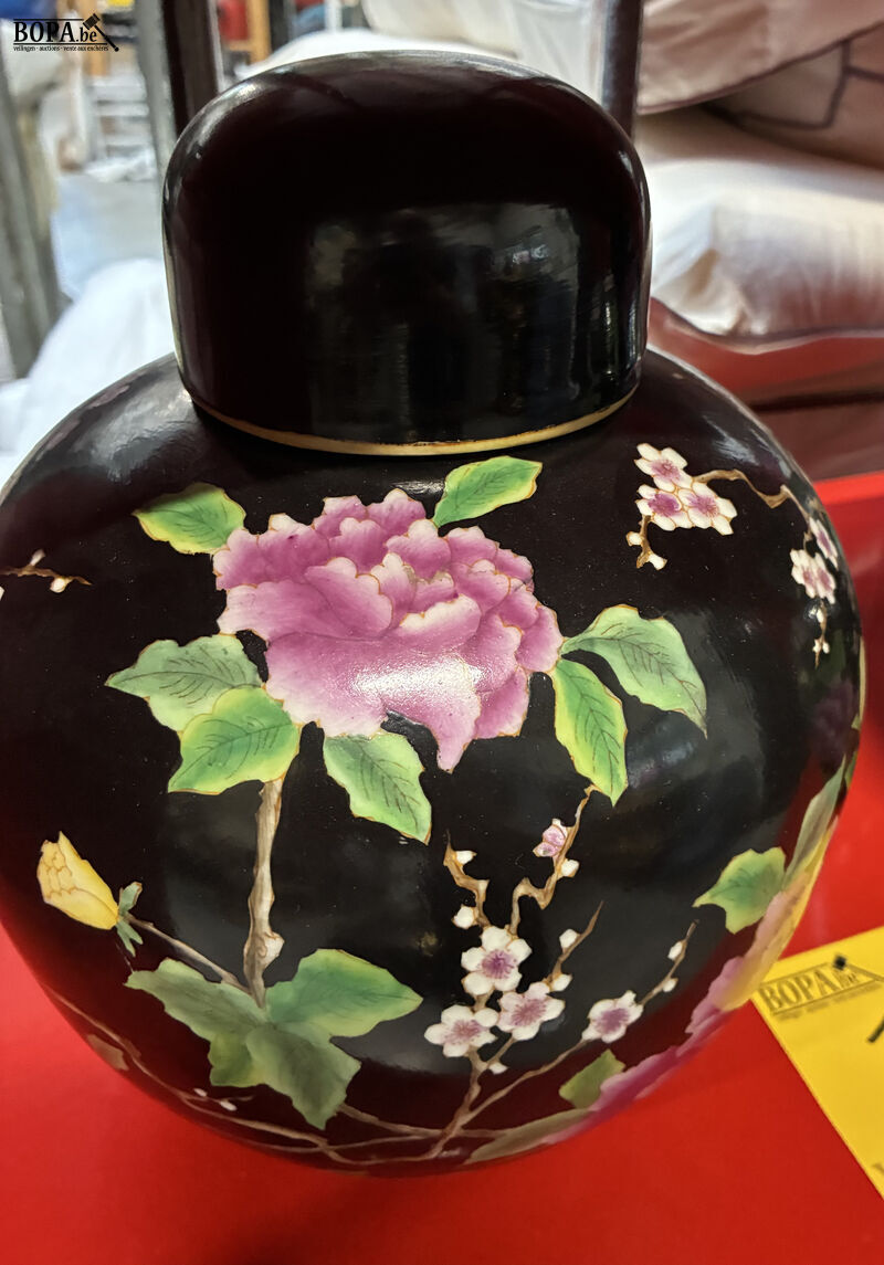 Koppel vintage Chinese porseleinen gemberpotten – foto 3 – kavel bij BOPA Auctions, Oekene